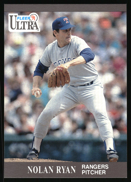 1991 Ultra #355 Nolan Ryan