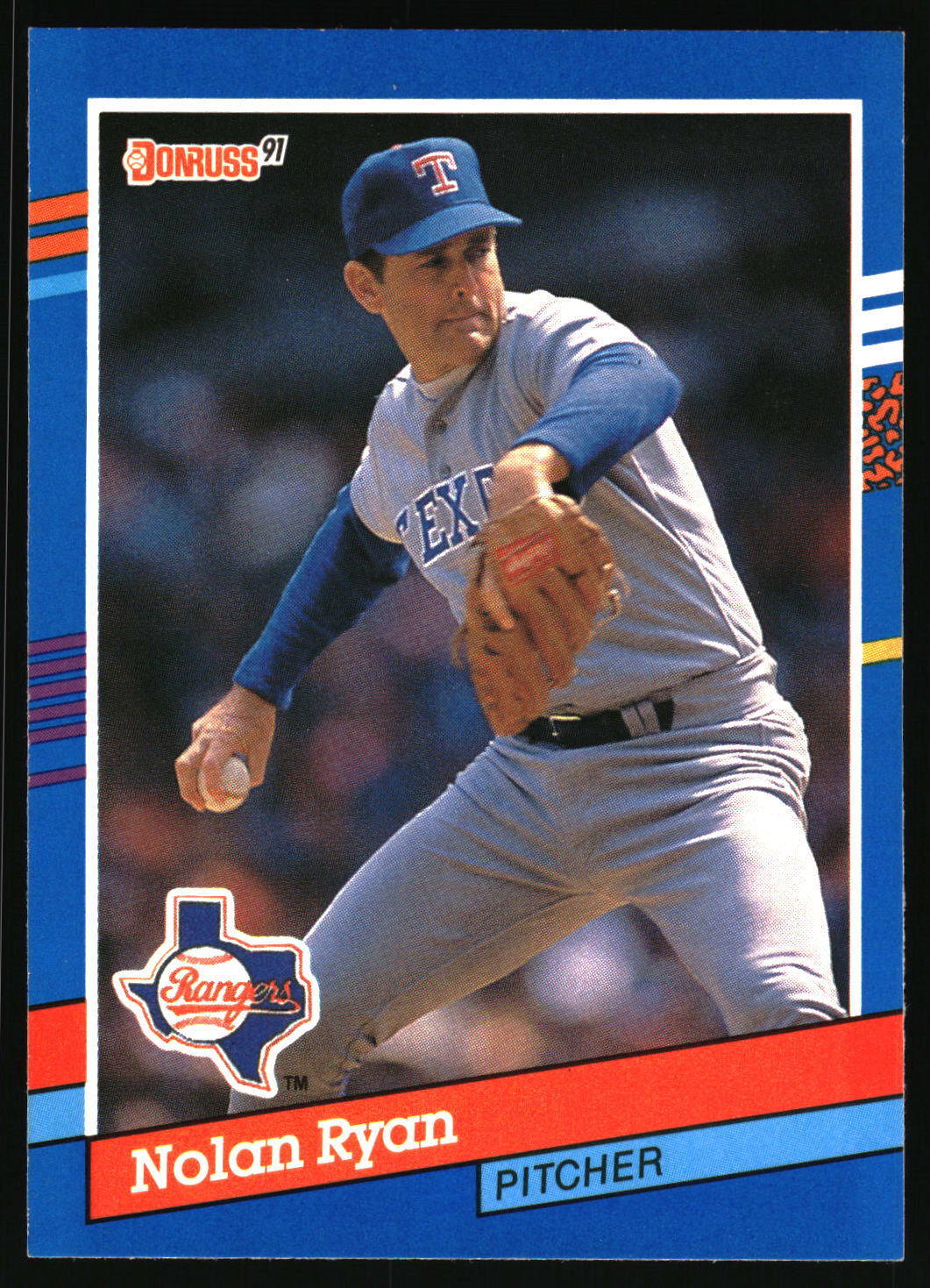 1991 Donruss #89b Nolan Ryan