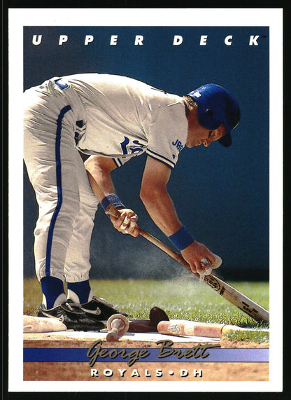 1993 Upper Deck #56 George Brett Gold Hologram