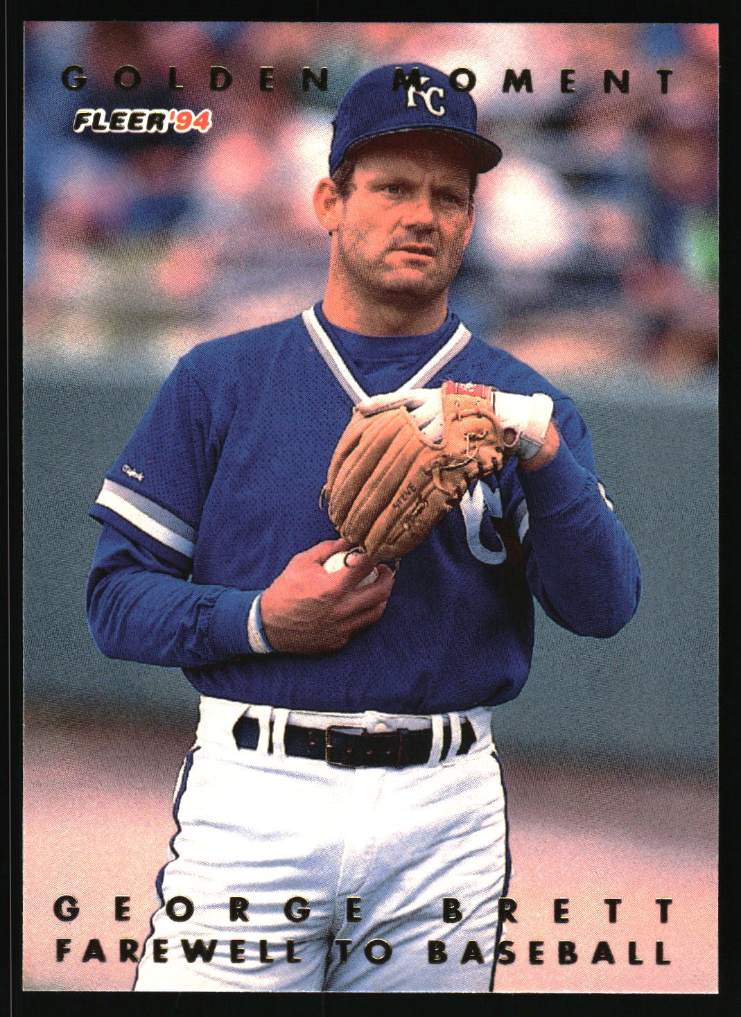 1994 Fleer #6 George Brett Golden Moments