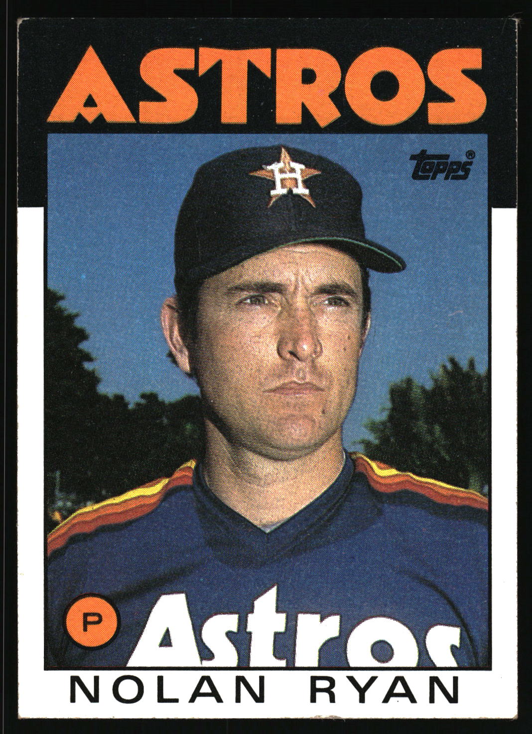 1986 Topps #100 Nolan Ryan