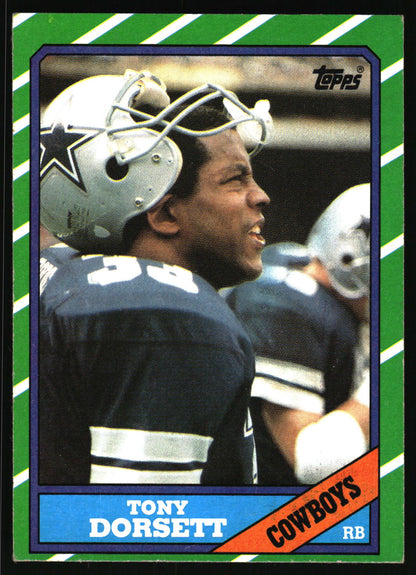 1986 Topps #126 Tony Dorsett