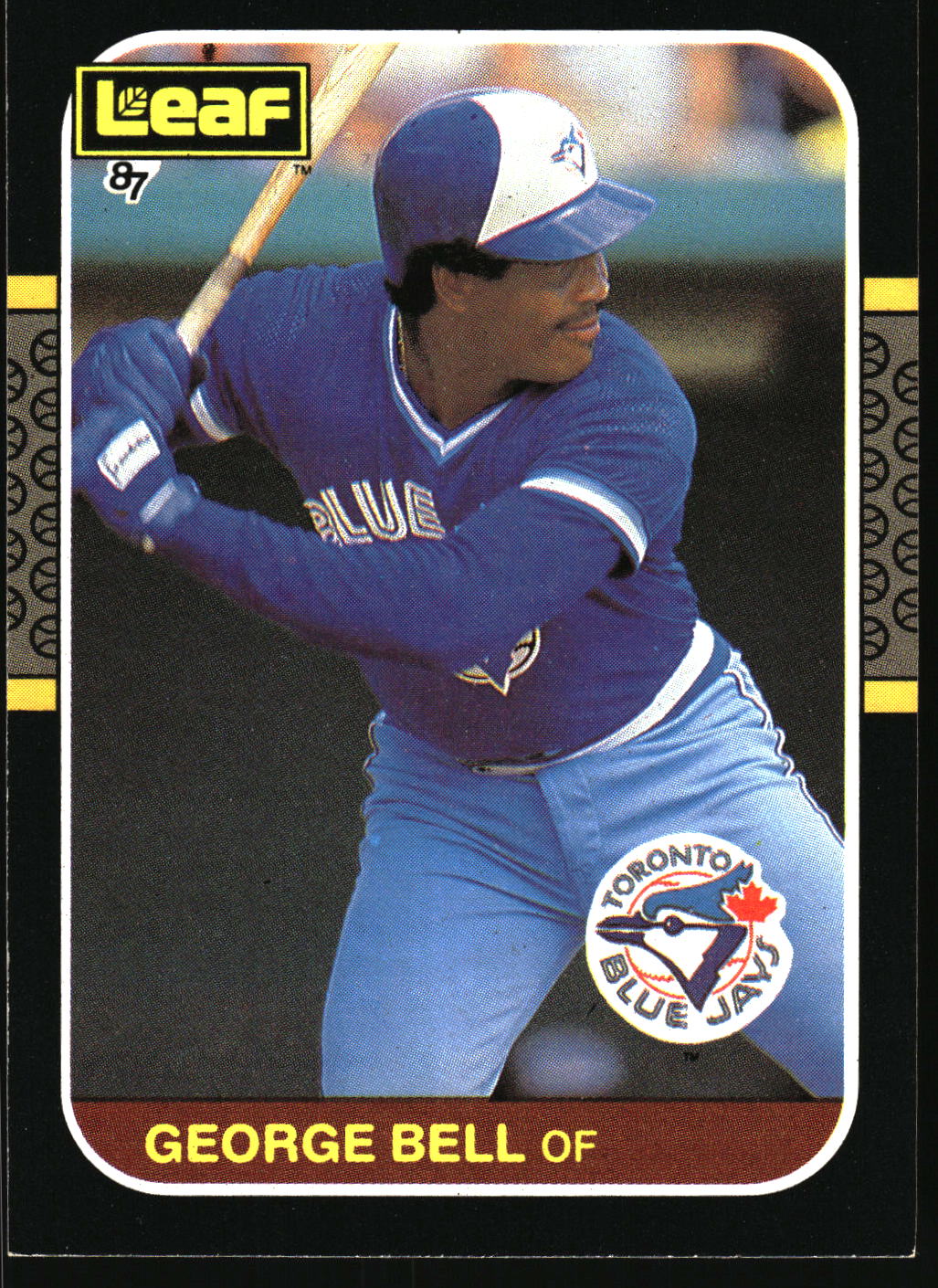 1987 Leaf #184 George Bell