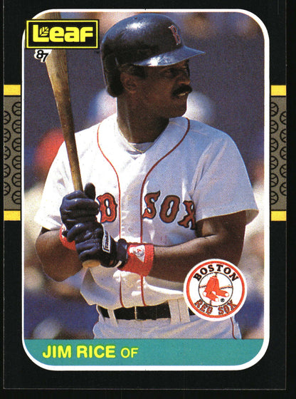 1987 Leaf #247 Jim Rice