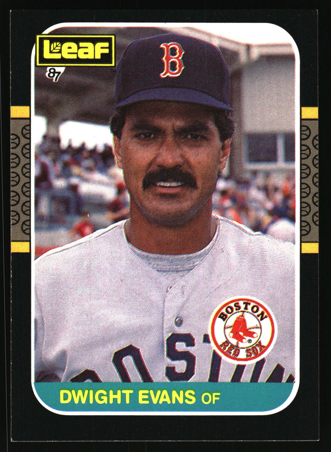 1987 Leaf #57 Dwight Evans