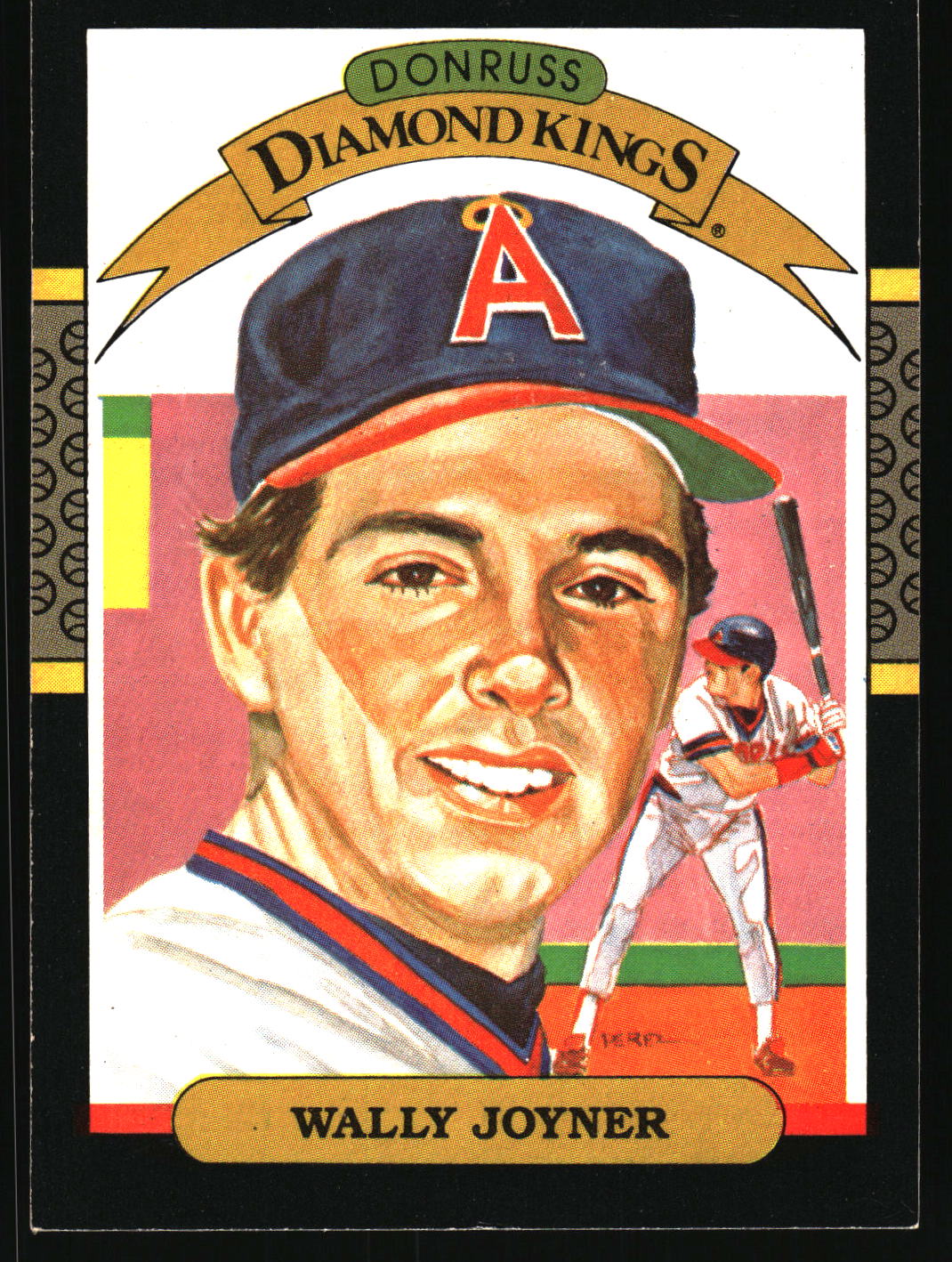 1987 Leaf #1 Wally Joyner
