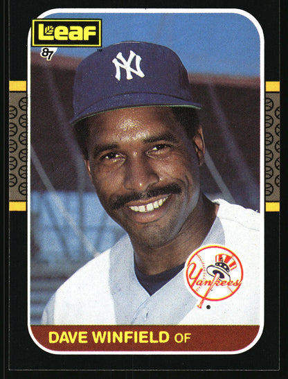 1987 Leaf #70 Dave Winfield