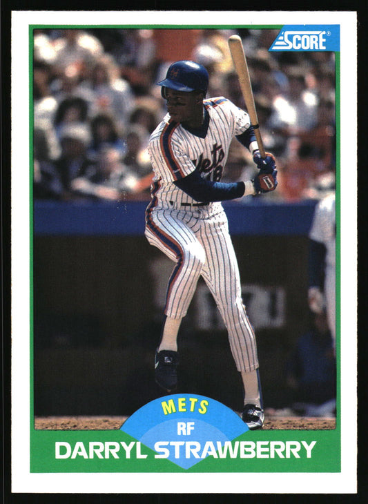1989 Score #10 Darryl Strawberry