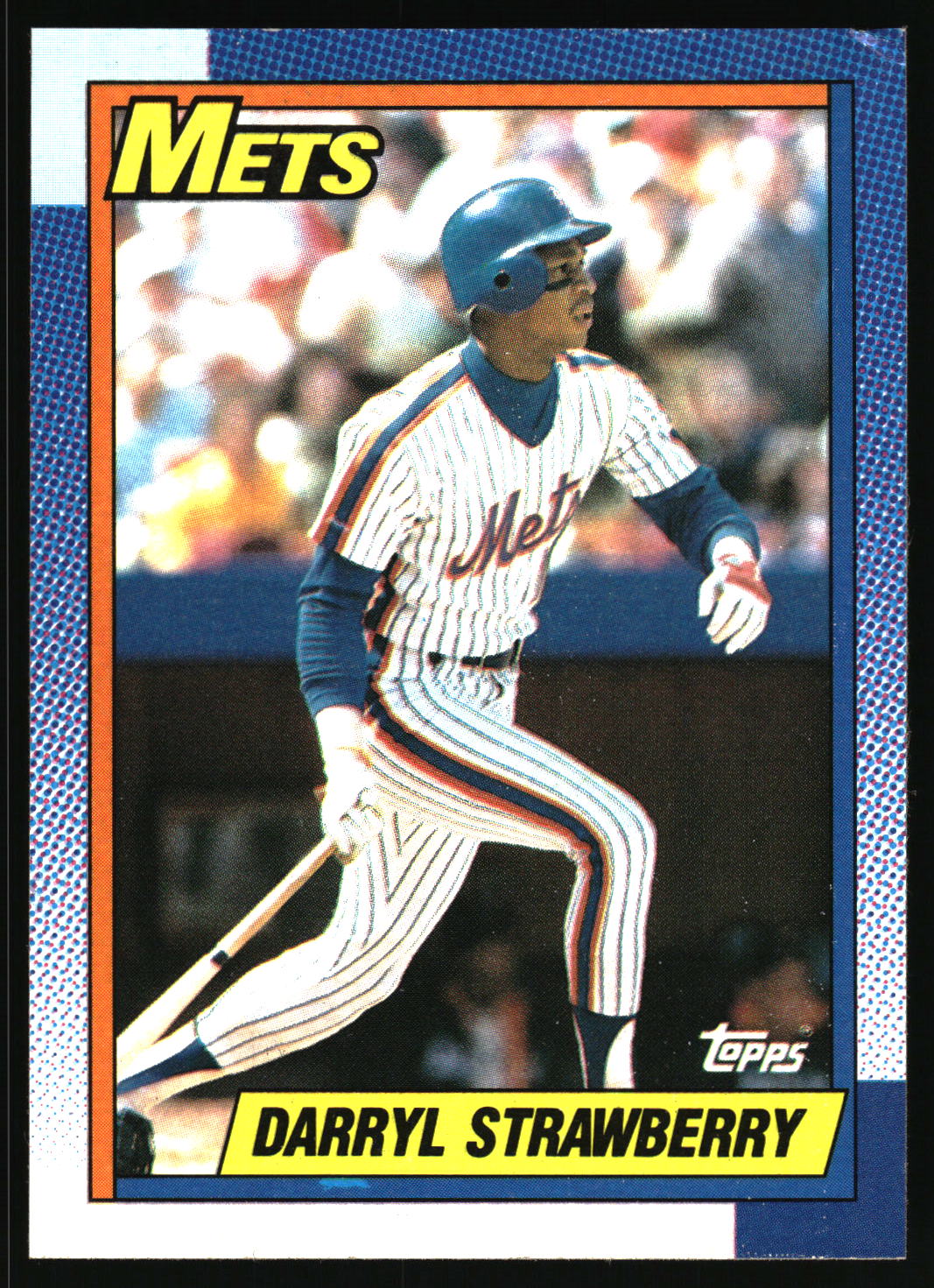 1990 Topps #600 Darryl Strawberry