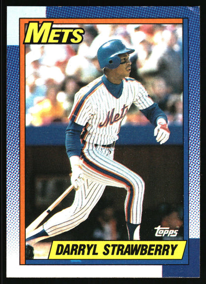 1990 Topps #600 Darryl Strawberry
