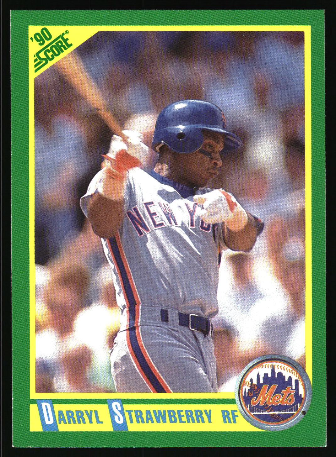 1990 Score #200 Darryl Strawberry