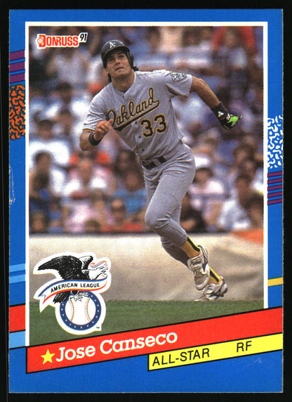 1991 Donruss #50 Jose Canseco