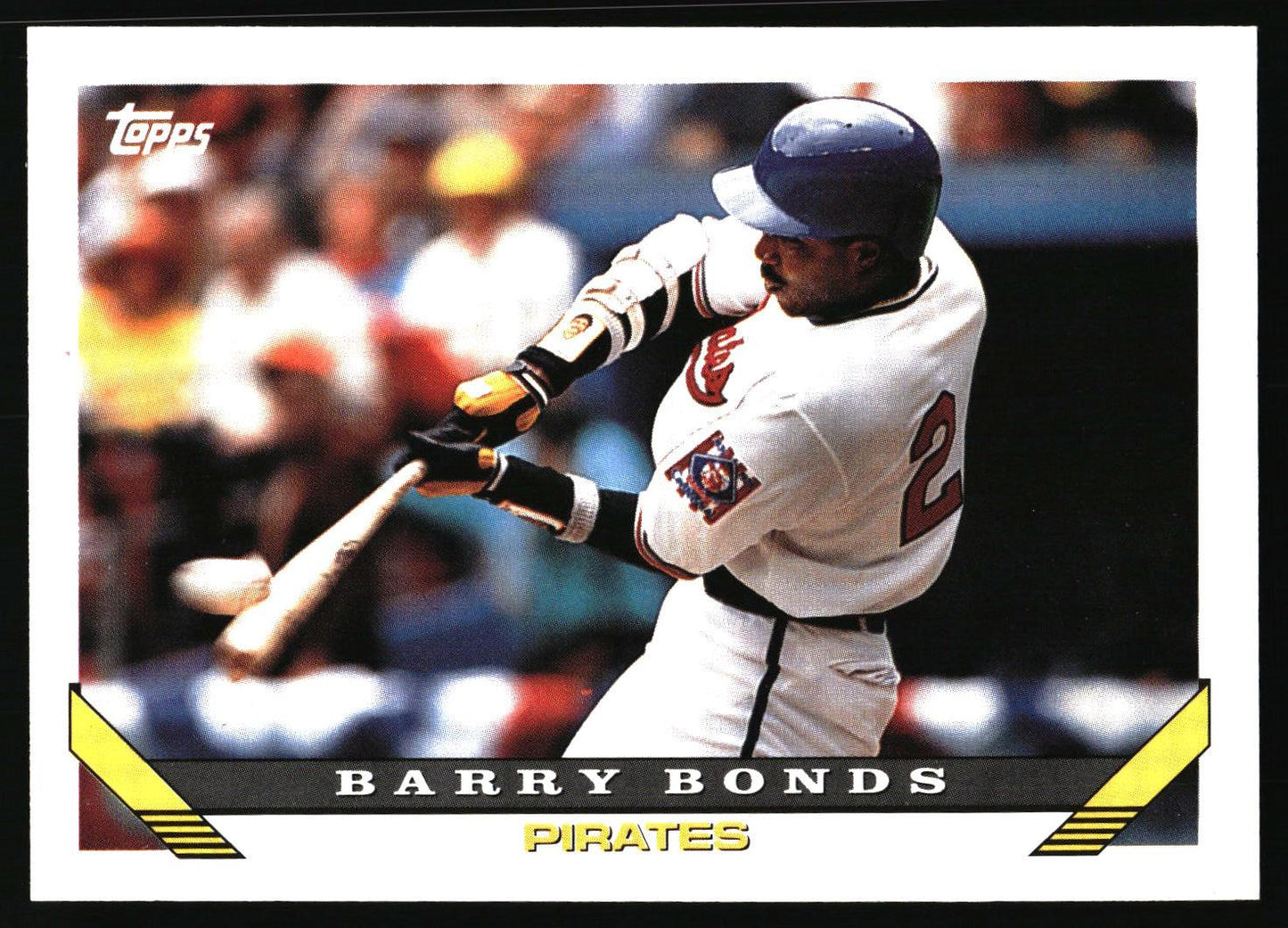 1992 Topps #2 Barry Bonds 1993 Topps Pre-Production Samples