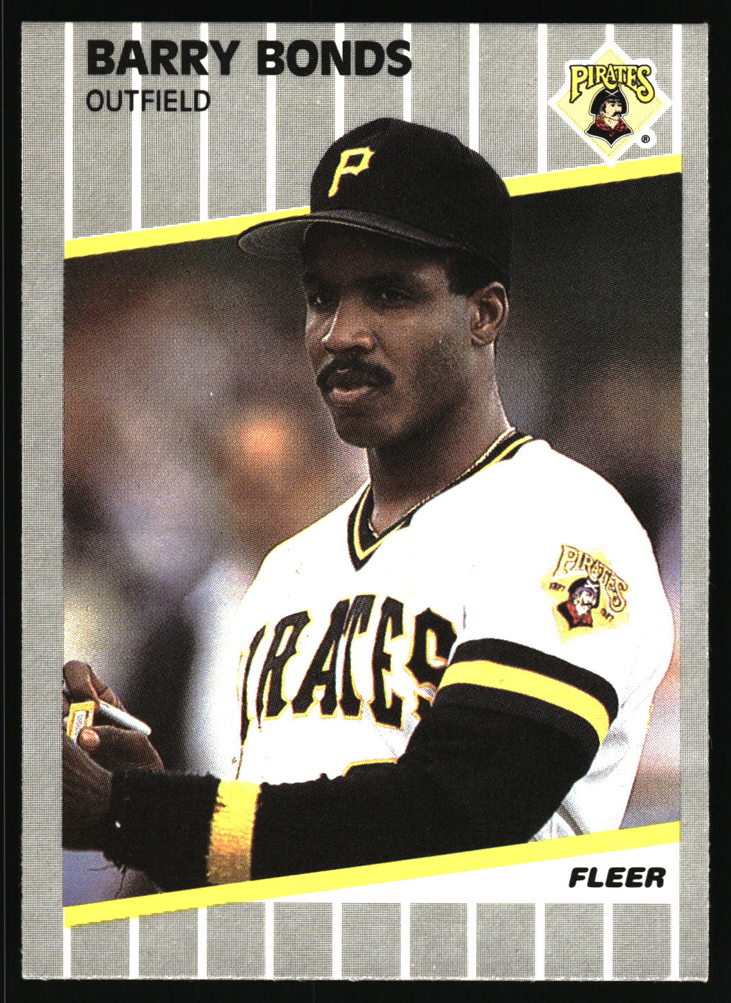 1989 Fleer #202 Barry Bonds