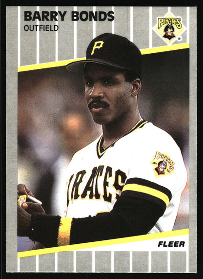 1989 Fleer #202 Barry Bonds