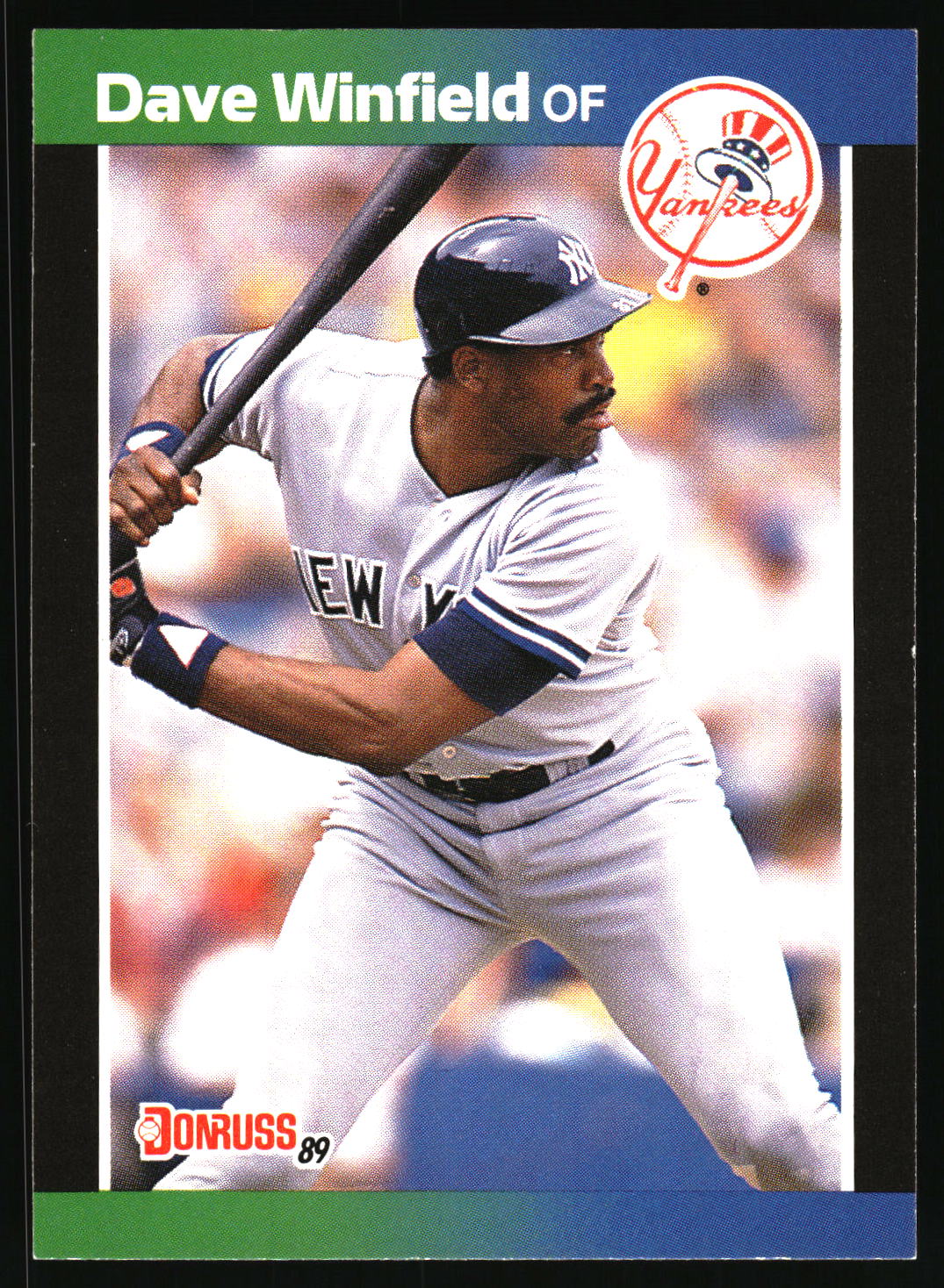 1989 Donruss #159b Dave Winfield