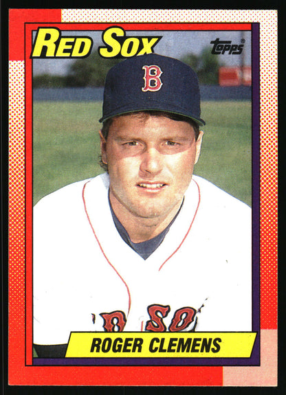 1990 Topps #245 Roger Clemens