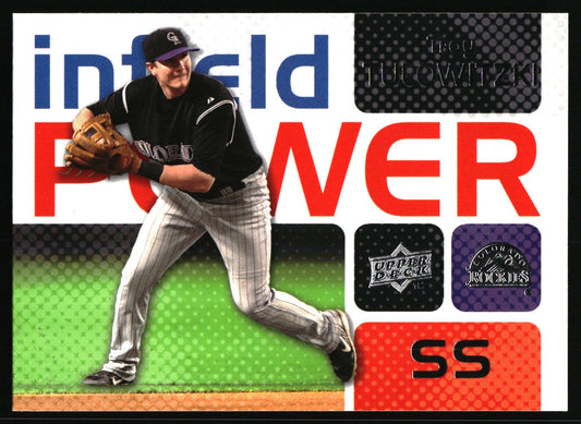 2008 Upper Deck #IP-TT Troy Tulowitzki Infield Power