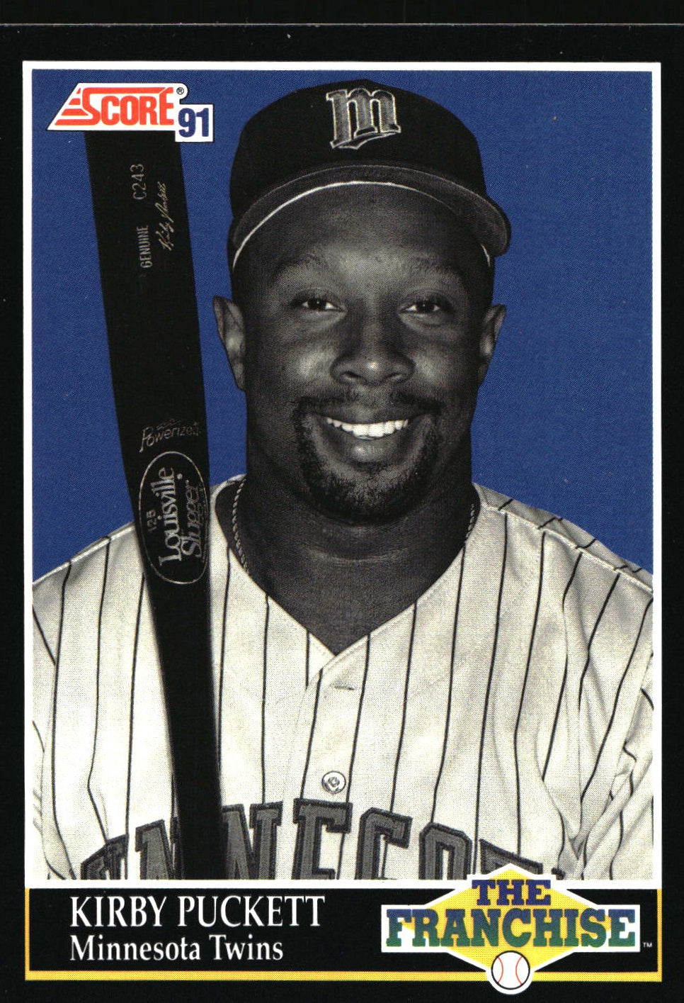 1991 Score #855 Kirby Puckett