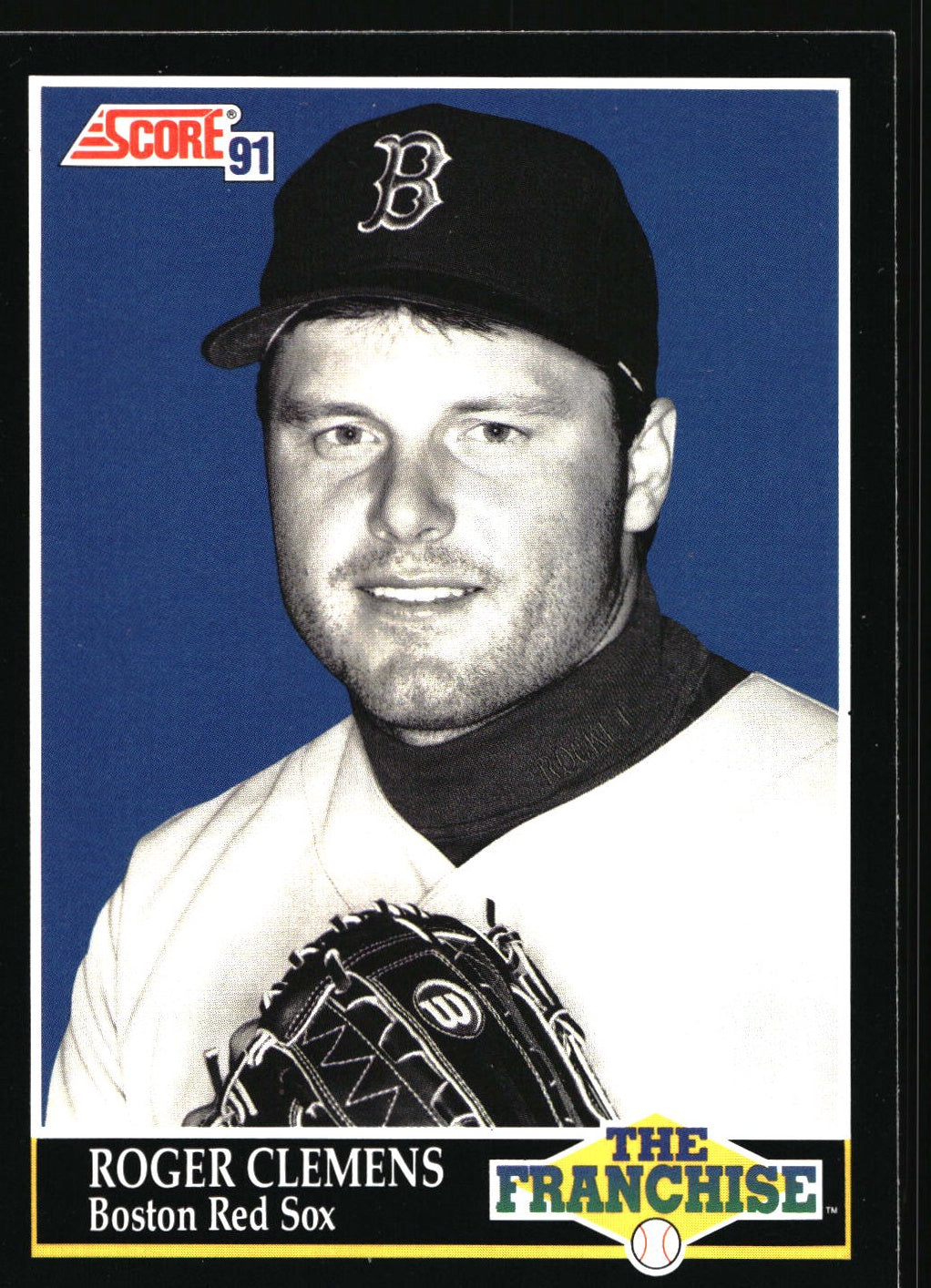 1991 Score #850 Roger Clemens