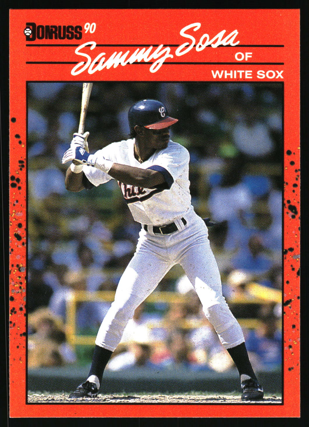 1990 Donruss #489 Sammy Sosa