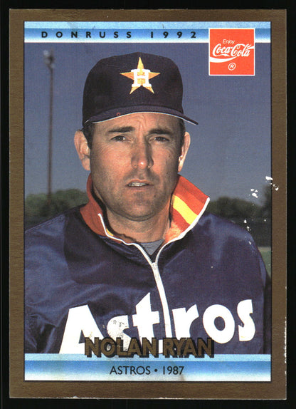 1992 Donruss Coca-Cola Nolan Ryan #21 Nolan Ryan