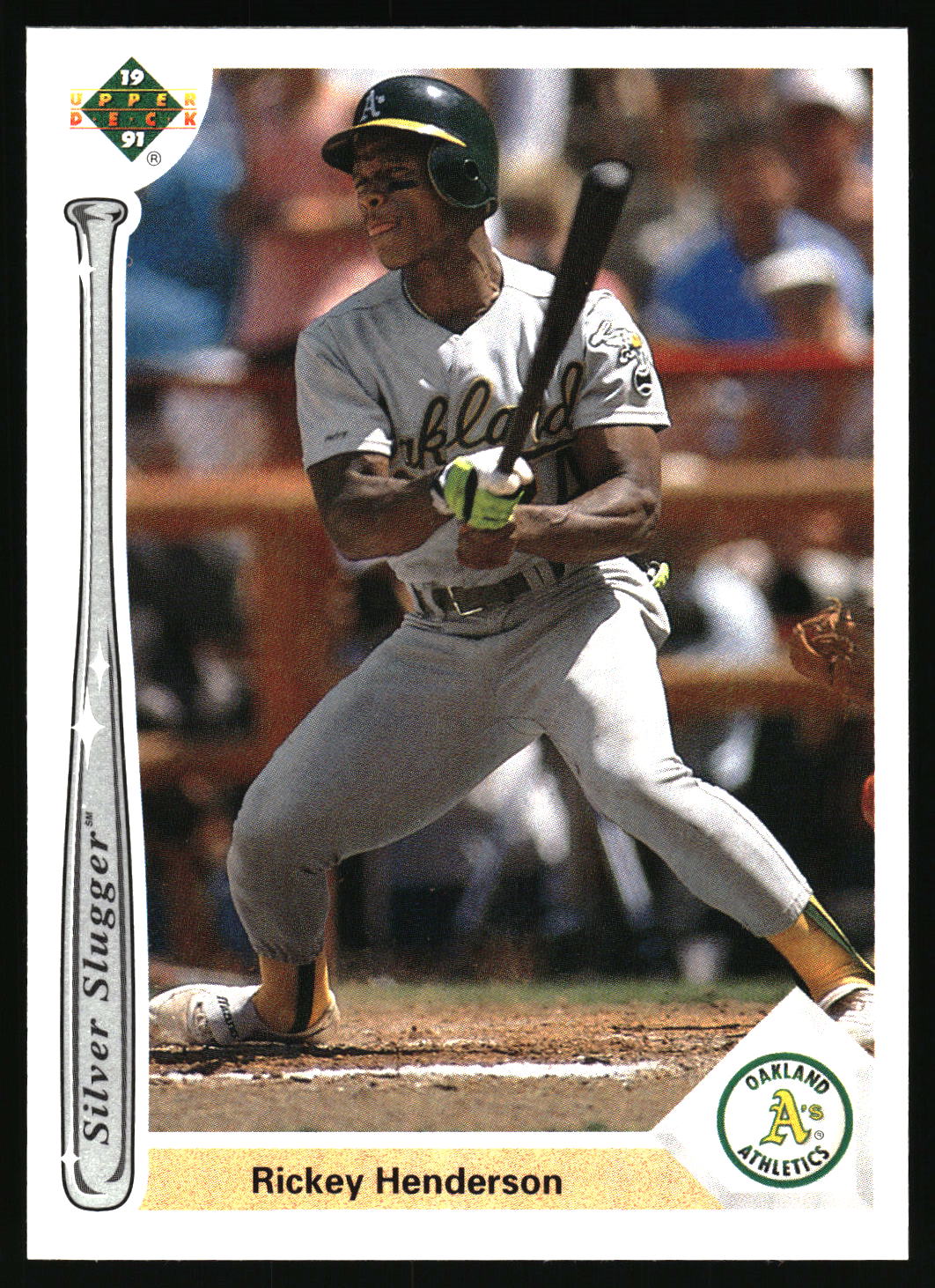 1991 Upper Deck #SS3 Rickey Henderson Silver Sluggers