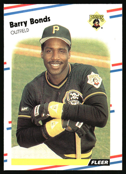 1988 Fleer #322 Barry Bonds