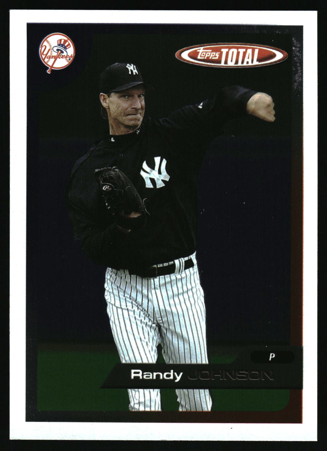 2005 Topps Total #50 Randy Johnson Domination
