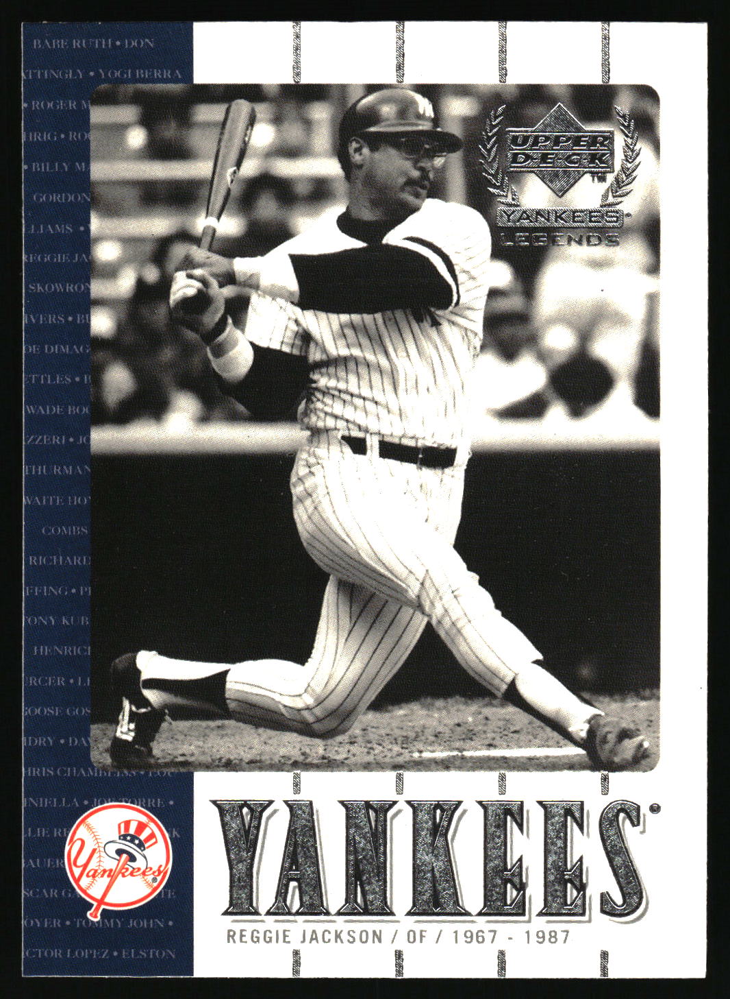 2000 Upper Deck Yankees Legends #7 Reggie Jackson
