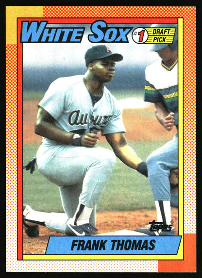 1990 Topps #414c Frank Thomas