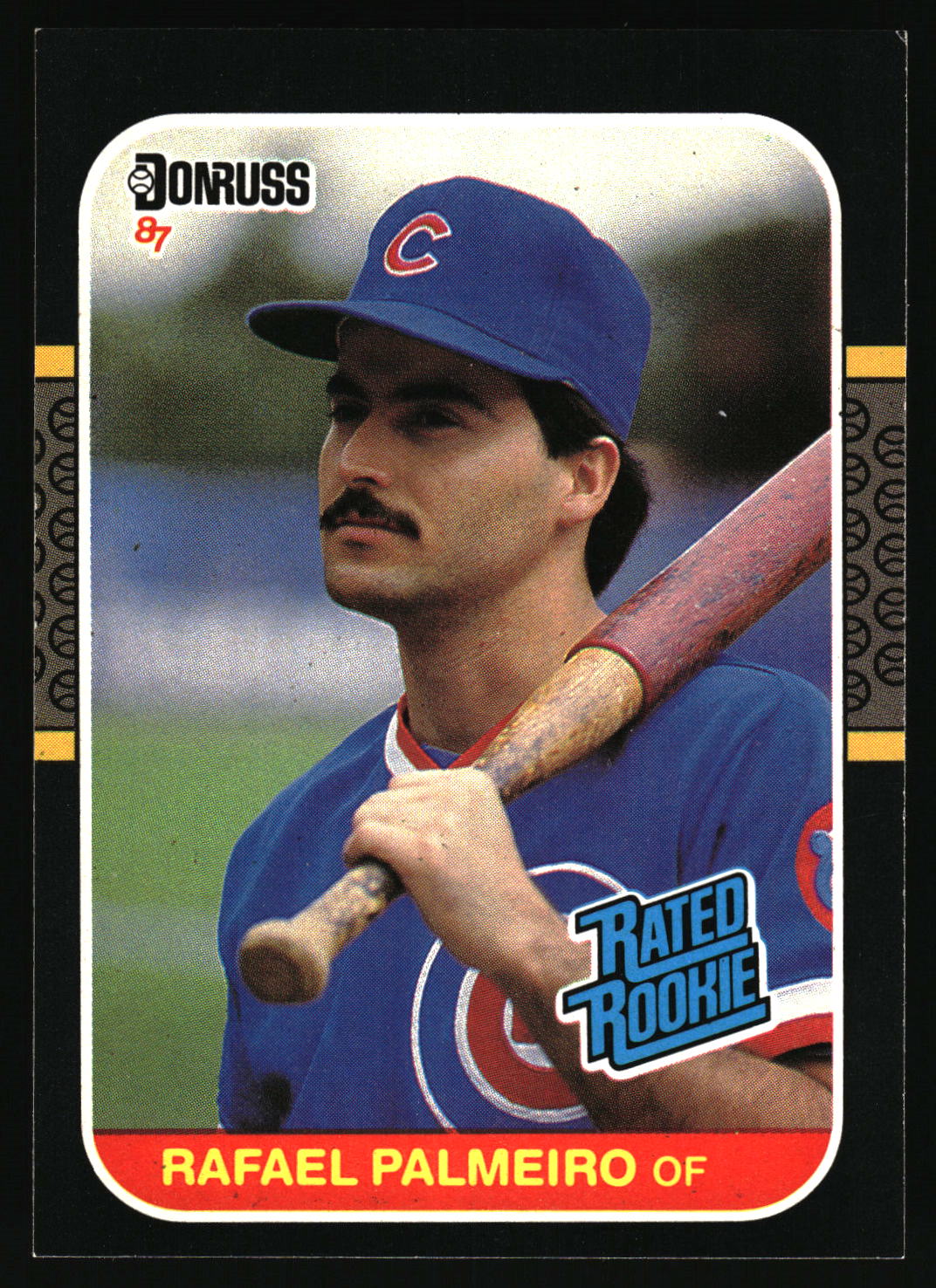 1987 Donruss #43 Rafael Palmeiro