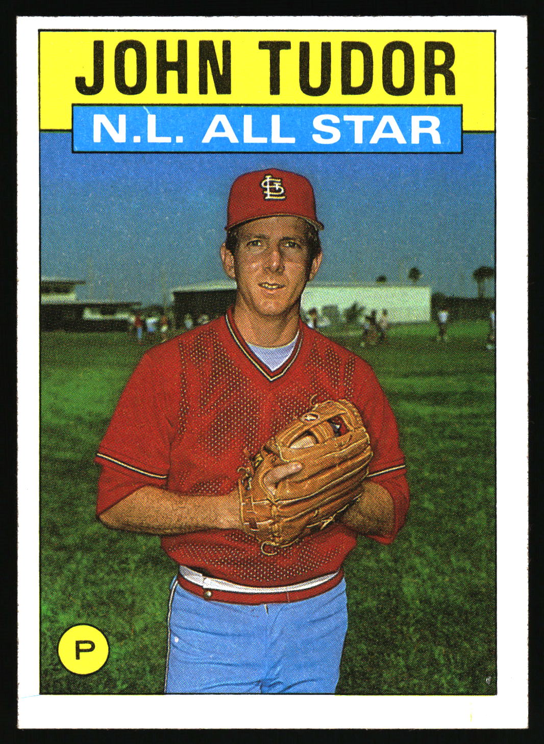 1986 Topps #710 John Tudor