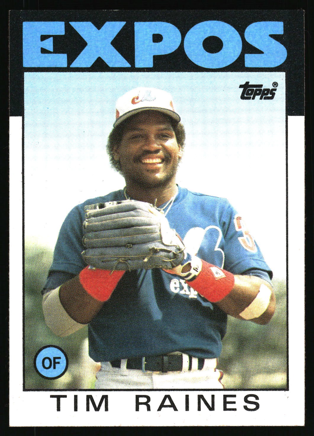 1986 Topps #280 Tim Raines