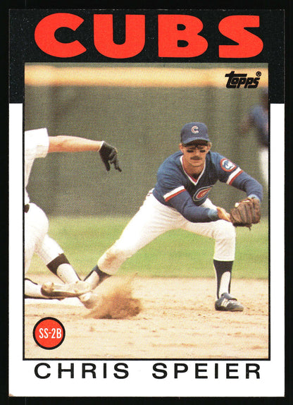 1986 Topps #212 Chris Speier