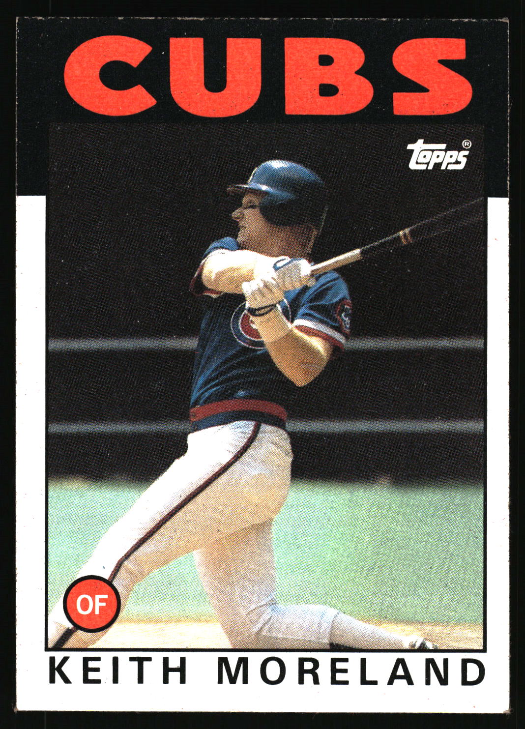 1986 Topps #266 Keith Moreland