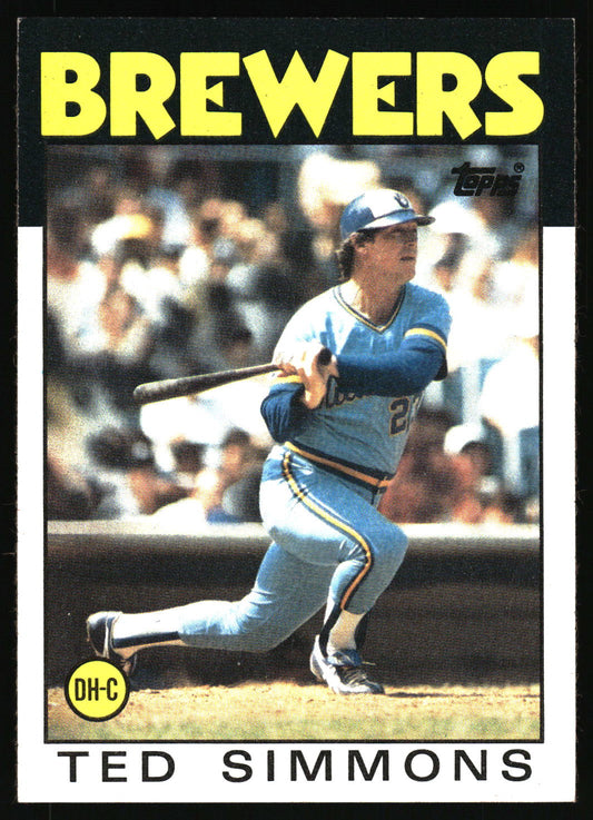 1986 Topps #237 Ted Simmons