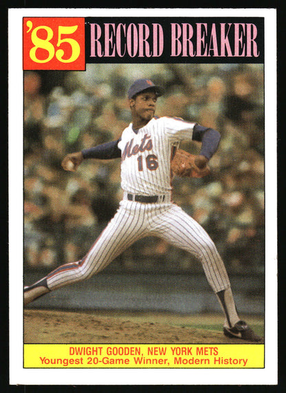 1986 Topps #202 Dwight Gooden