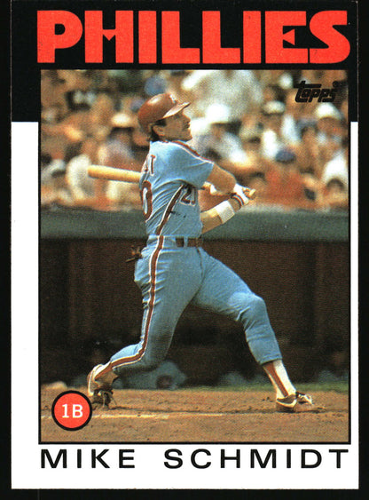 1986 Topps #200 Mike Schmidt