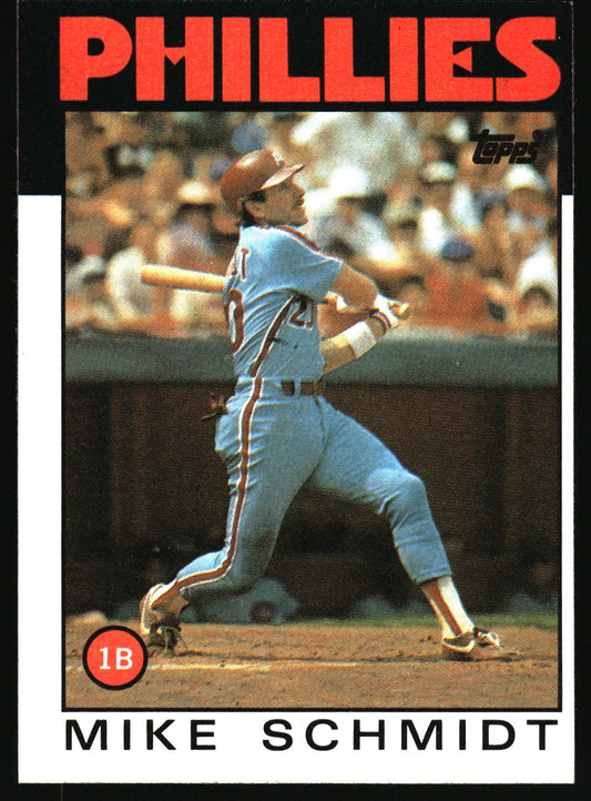 1986 Topps #200 Mike Schmidt
