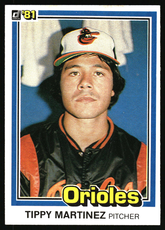 1981 Donruss #354 Tippy Martinez