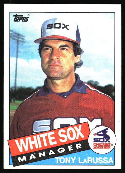 1985 Topps #466 Tony LaRussa