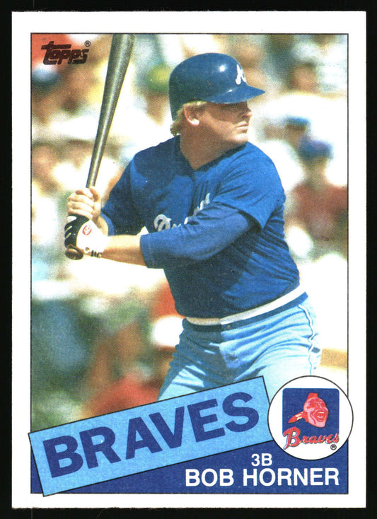 1985 Topps #410 Bob Horner