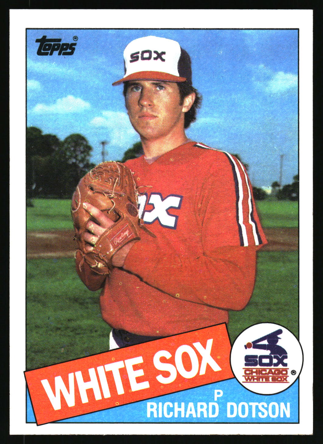 1985 Topps #364 Richard Dotson