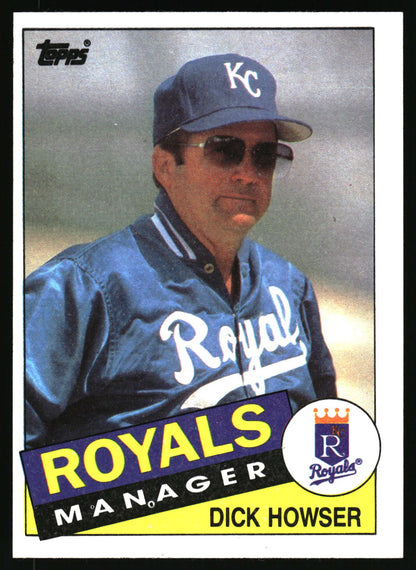 1985 Topps #334 Dick Howser