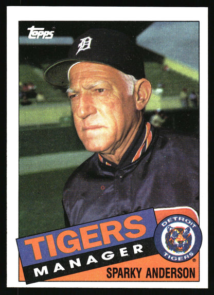 1985 Topps #307 Sparky Anderson
