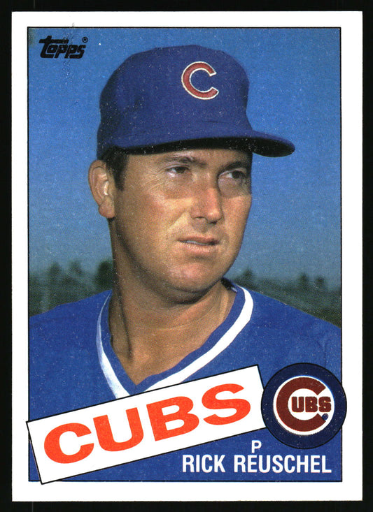 1985 Topps #306 Rick Reuschel