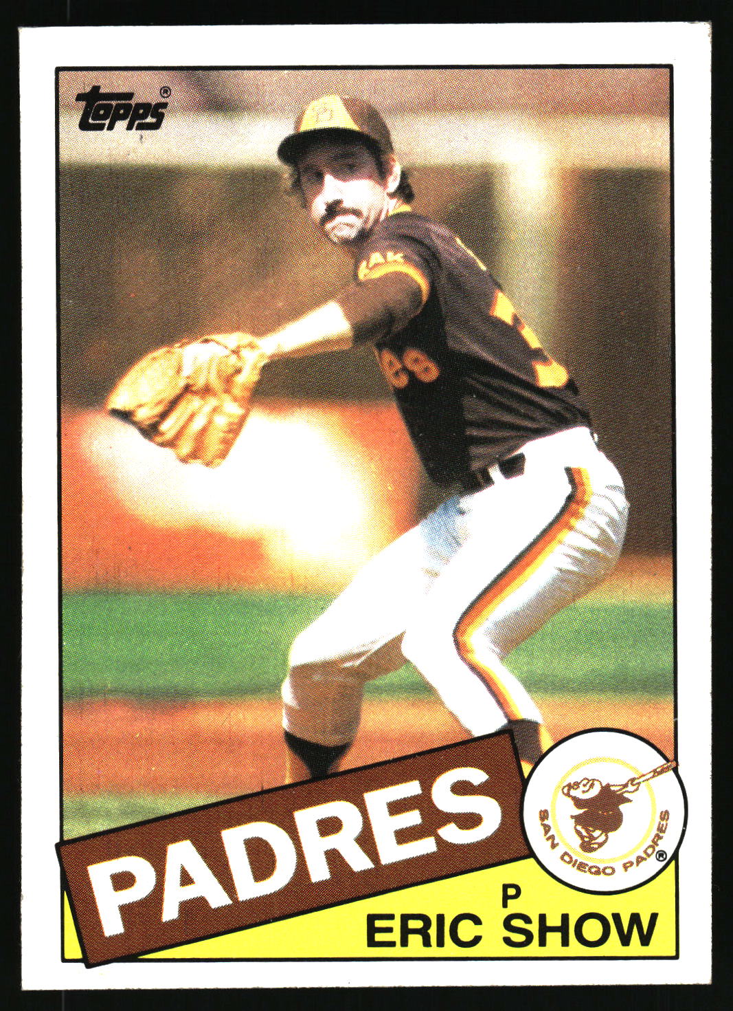 1985 Topps #118 Eric Show