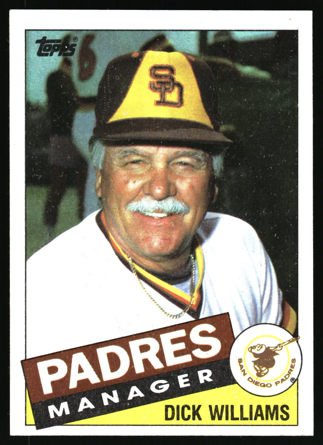 1985 Topps #66 Dick Williams