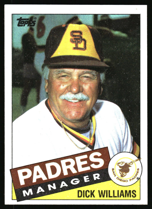1985 Topps #66 Dick Williams